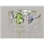 SR192, Peridot, 925 Sterling Silver Ring
