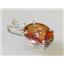 925 Sterling Silver Pendant, Twilight Fire Topaz, SP019