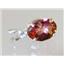 925 Sterling Silver Pendant, Twilight Fire Topaz, SP019