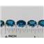 SB002, London Blue Topaz, 925 Sterling Silver Bracelet