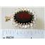 P270, Mozambique Garnet 14K Gold Pendant