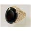 10K, 14K or 18K Gold Ladies Ring, Mozambique Garnet, R291