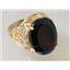 10K, 14K or 18K Gold Ladies Ring, Mozambique Garnet, R291