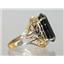 10K, 14K or 18K Gold Ladies Ring, Mozambique Garnet, R291