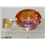 P082, Twilight Fire Topaz 14k Gold Pendant