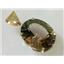 P082, Smoky Quartz 14K Gold Pendant