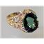 10K, 14K or 18K Gold Ladies Ring, Mystic Fire Topaz, R114