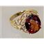 10K, 14K or 18K Gold Ladies Ring, Twilight Fire Topaz, R114