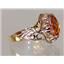 10K, 14K or 18K Gold Ladies Ring, Twilight Fire Topaz, R114