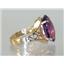 10K, 14K or 18K Gold Ladies Ring, Amethyst, R049