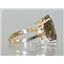 10K, 14K or 18K Gold Ladies Ring, Smoky Quartz, R189