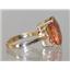 10K, 14K or 18K Gold Ladies Ring, Twilight Fire Topaz, R189