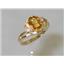 10K, 14K or 18K Gold Ladies Ring, Citrine, R176