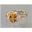 10K, 14K or 18K Gold Ladies Ring, Citrine, R176
