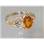 10K, 14K or 18K Gold Ladies Ring, Citrine, R137