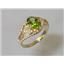 10K, 14K or 18K Gold Ladies Ring, Peridot, R137
