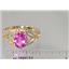 10K, 14K or 18K Gold Ladies Ring, Pure Pink Topaz, R137