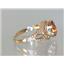 10K, 14K or 18K Gold Ladies Ring, Twilight Fire Topaz, R137