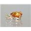 P040, Citrine 14k Gold Pendant