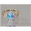 10K, 14K or 18K Gold Ladies Ring, Mercury Mist Topaz, R123