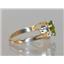 10K, 14K or 18K Gold Ladies Ring, Peridot, R176