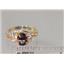 10K, 14K or 18K Gold Ladies Ring, Smoky Quartz, R176