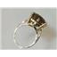 10K, 14K or 18K Gold Ladies Ring, Smoky Quartz, R217