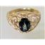 10K, 14K or 18K Gold Ladies Ring, Mystic Fire Topaz, R111