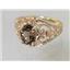 10K, 14K or 18K Gold Ladies Ring, Smoky Quartz, R111