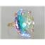 10K, 14K or 18K Gold Ladies Ring, Mercury Mist Topaz, R129