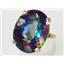10K, 14K or 18K Gold Ladies Ring, Mystic Fire Topaz, R129