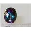 10K, 14K or 18K Gold Ladies Ring, Mystic Fire Topaz, R129