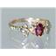 10K, 14K or 18K Gold Ladies Ring, Twilight Fire Topaz, R192
