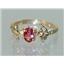 10K, 14K or 18K Gold Ladies Ring, Twilight Fire Topaz, R192