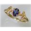 10K, 14K or 18K Gold Ladies Ring, Mystic Fire Topaz, R192