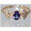 10K, 14K or 18K Gold Ladies Ring, Mystic Fire Topaz, R192