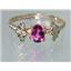 10K, 14K or 18K Gold Ladies Ring, Pure Pink Topaz, R192