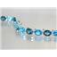 SB002, London & Swiss Blue Topaz SS Bracelet