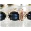 B003C, Black Onyx Gold Bracelet