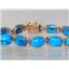 B003C, Turquoise Gold Bracelet