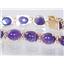 B003C, Amethyst Gold Bracelet