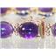 B003C, Amethyst Gold Bracelet