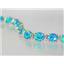 B003C, Blue Green Lab Opal Gold Bracelet