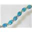 B003C, Blue Green Lab Opal Gold Bracelet