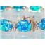 B003C, Blue Green Lab Opal Gold Bracelet