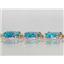 B003C, Blue Green Lab Opal Gold Bracelet