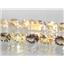 B002, Citrine & Smoky Quartz Gold Bracelet