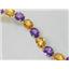 B003, Citrine & Amethyst Gold Bracelet