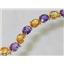 B003, Citrine & Amethyst Gold Bracelet