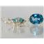 14k Gold Leverback Earrings, Neptune Garden Topaz, E407